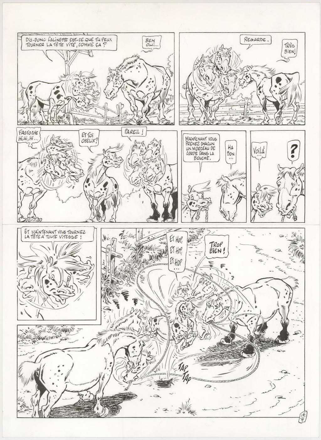 Planche originale - Benoit Du Peloux - Encre de Chine sur papier - 3036