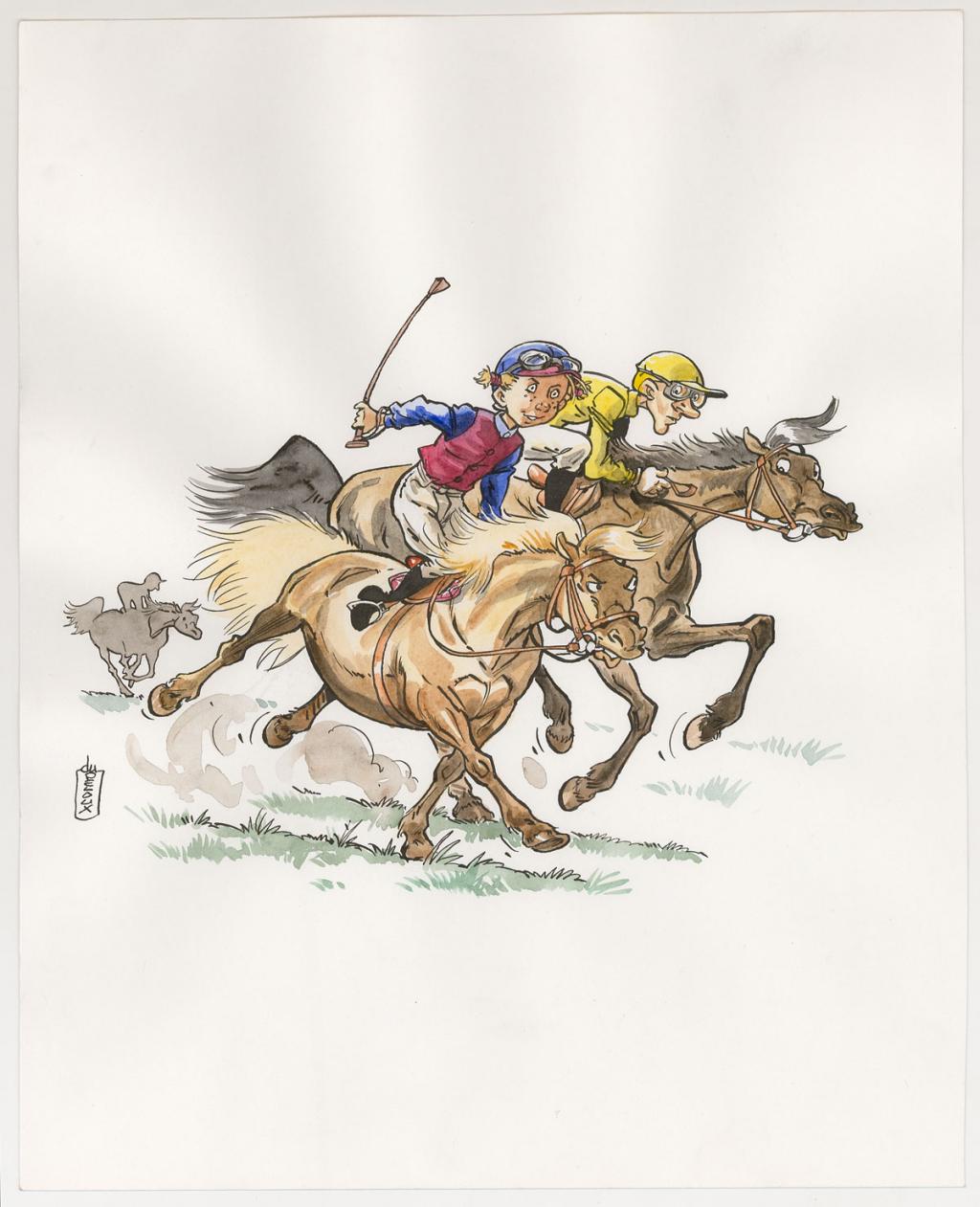 Illustration originale - Benoit Du Peloux - Encre de Chine sur papier - 3041