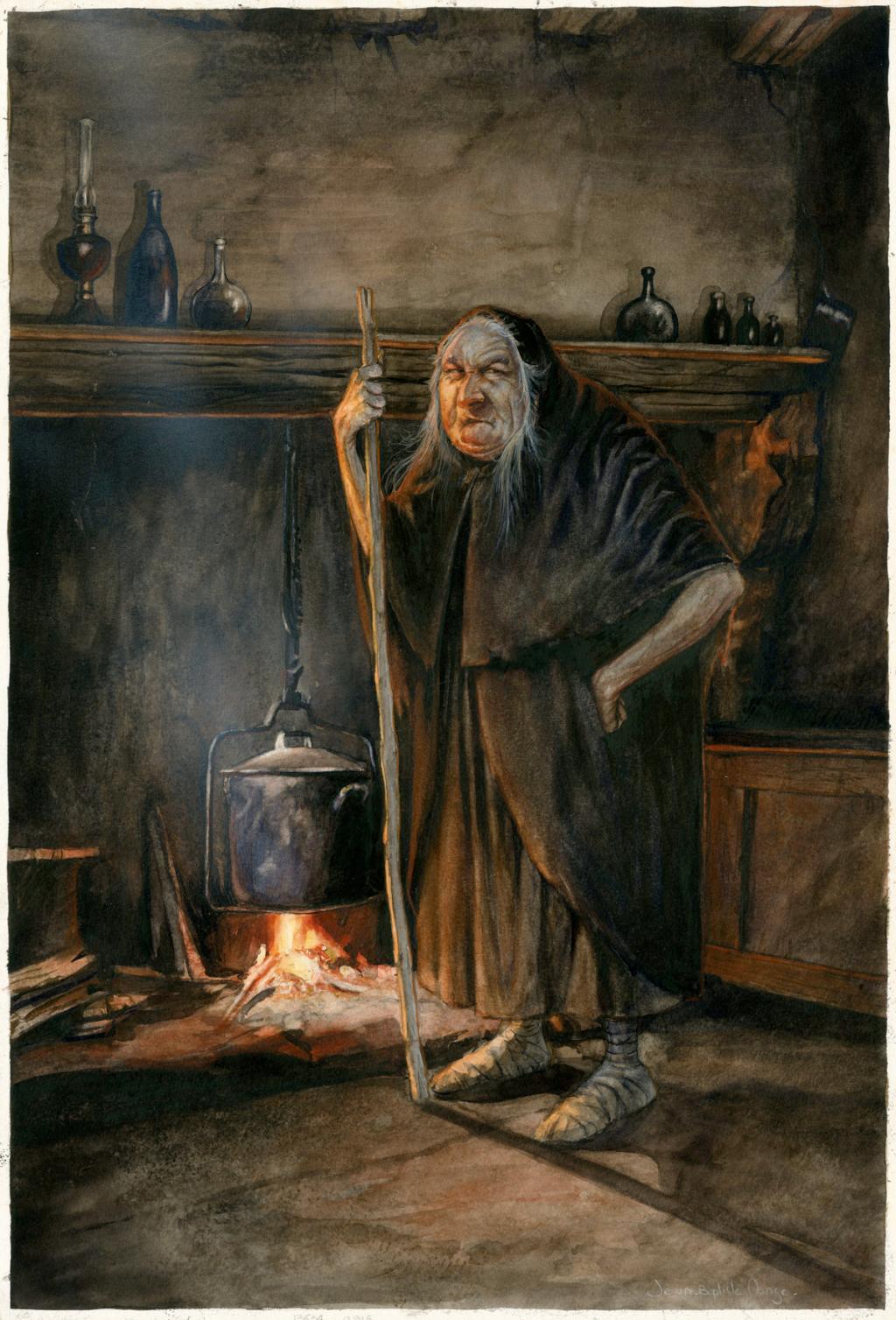 Illustration originale - Jean-Baptiste Monge - Aquarelle et gouache sur papier - 3081