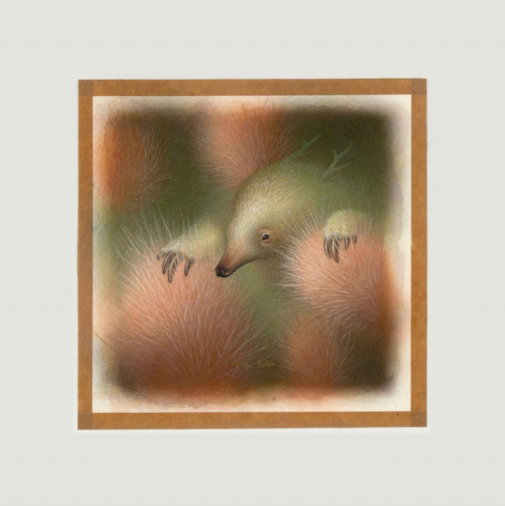 Illustration originale - The nest - Alice Dufeu - Acrylique sur papier - 3230