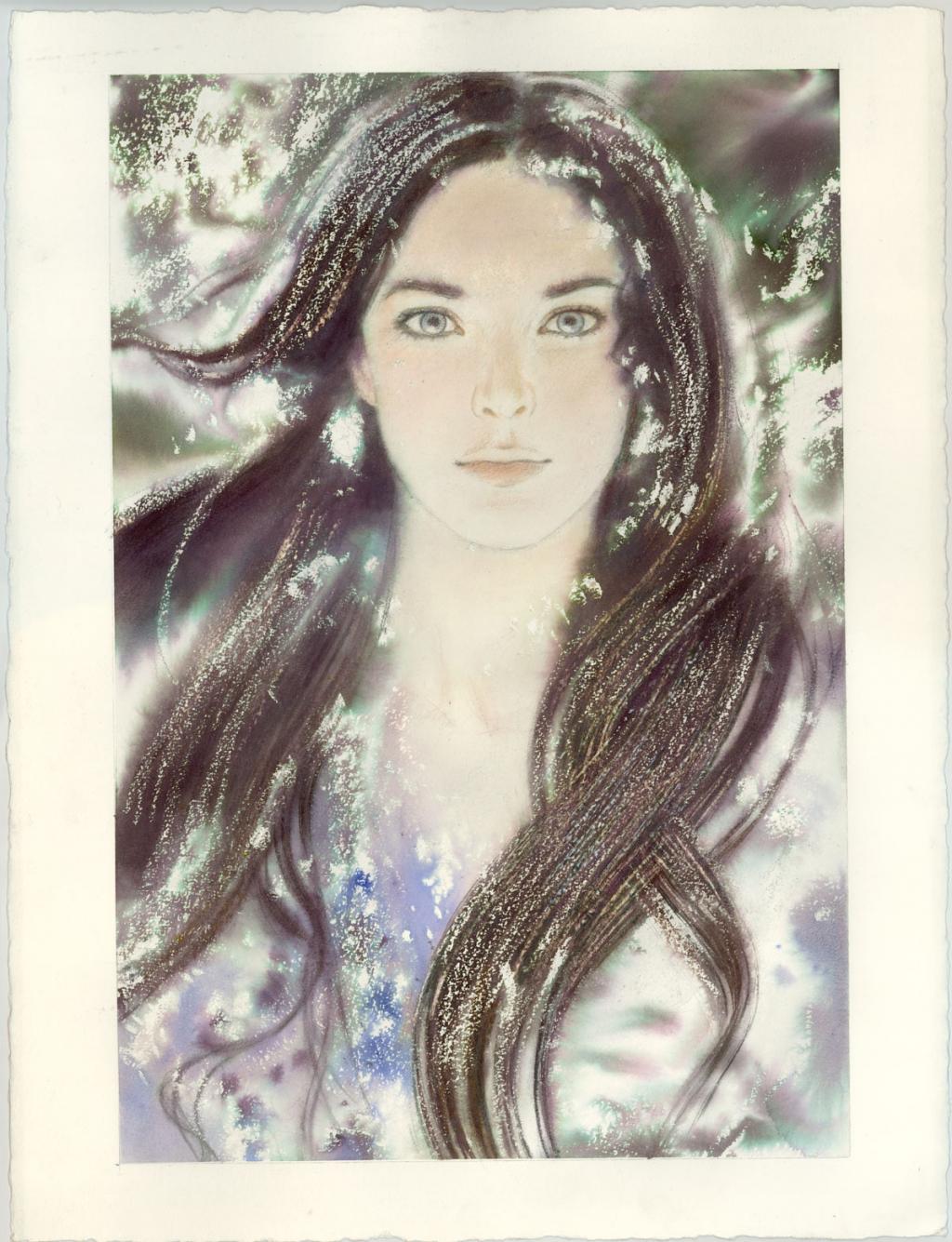 Illustration originale - Andréï Arinouchkine - Aquarelle sur papier - 4099