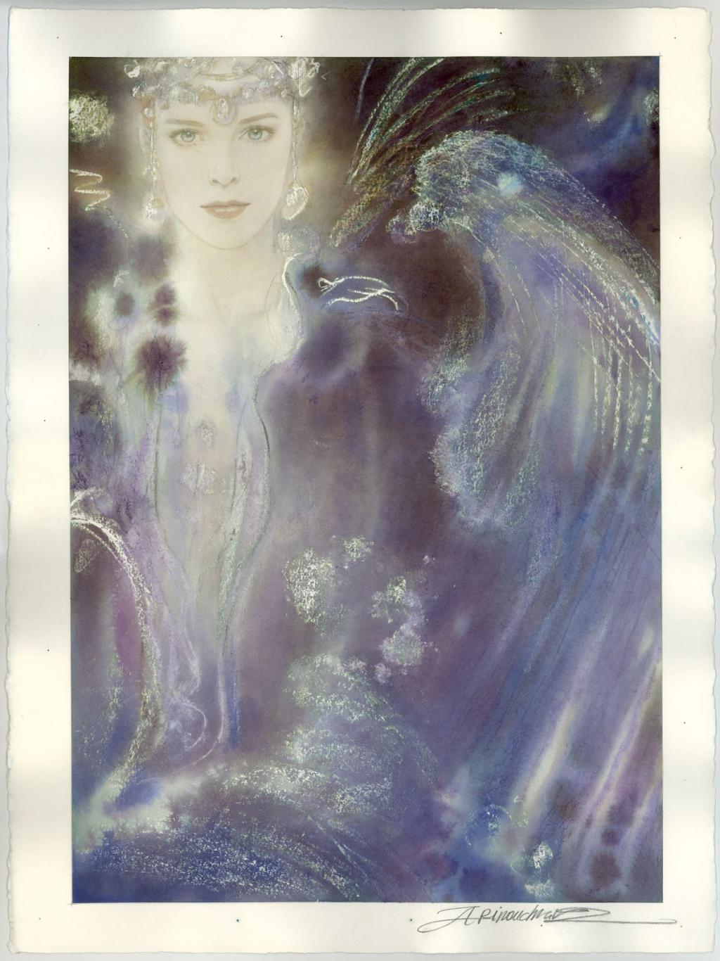 Illustration originale - Andréï Arinouchkine - Aquarelle sur papier - 4100