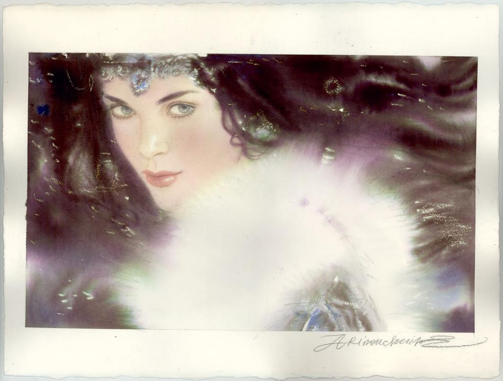 Illustration originale - Andréï Arinouchkine - Aquarelle sur papier - 4156