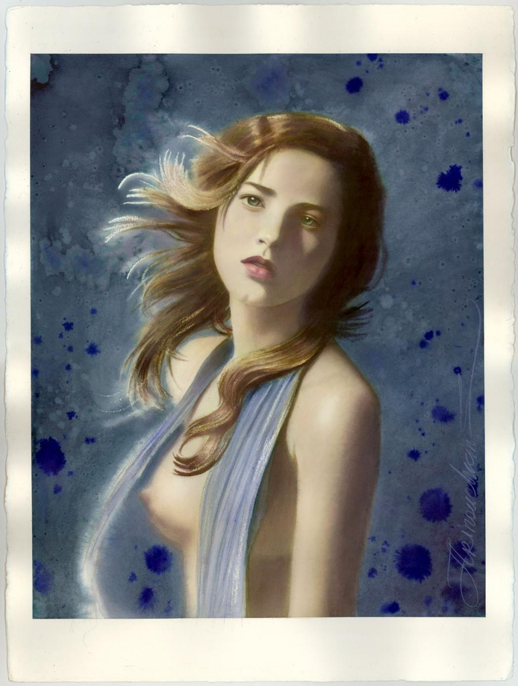 Illustration originale - Andréï Arinouchkine - Aquarelle sur papier - 4105