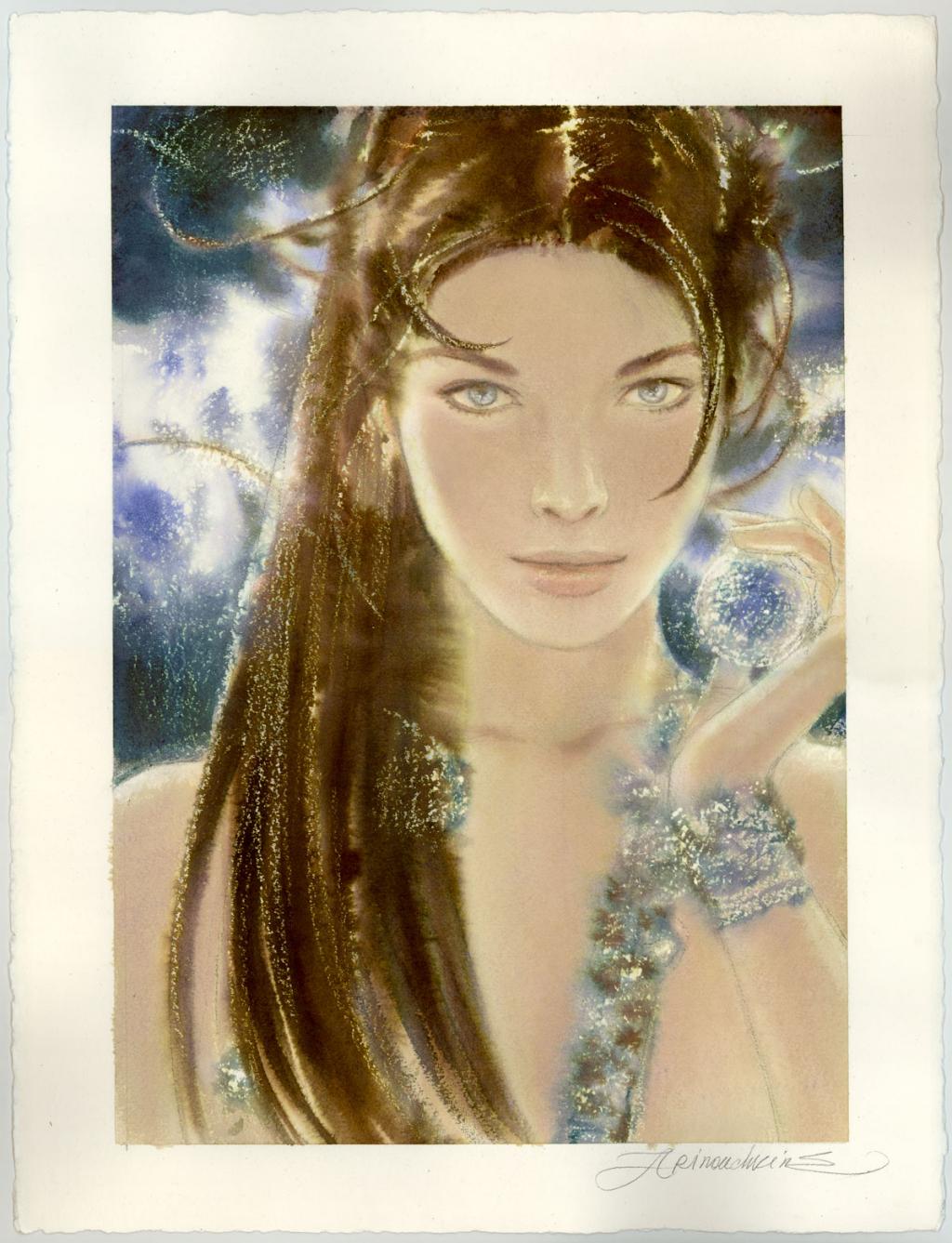 Illustration originale - Andréï Arinouchkine - Aquarelle sur papier - 4158