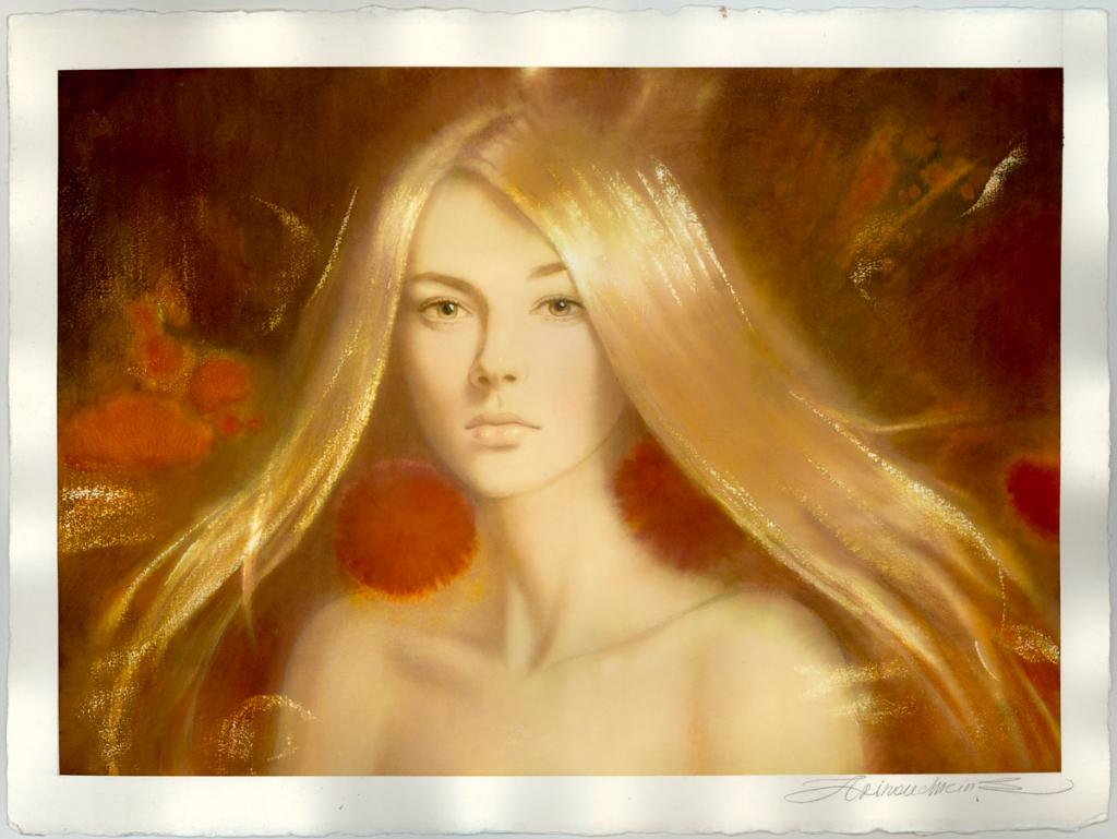 Illustration originale - Andréï Arinouchkine - Aquarelle sur papier - 4159