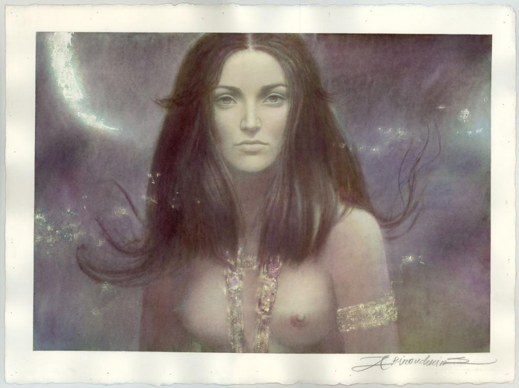 Illustration originale - Andréï Arinouchkine - Aquarelle sur papier - 4160