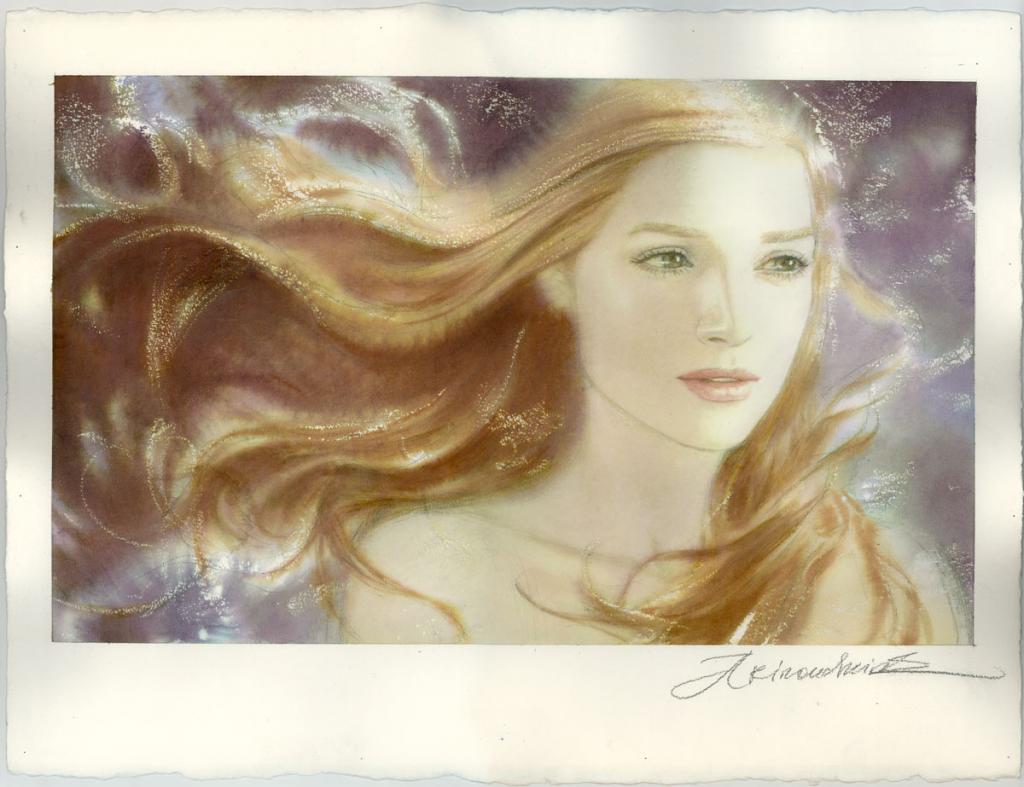 Illustration originale - Andréï Arinouchkine - Aquarelle sur papier - 4161