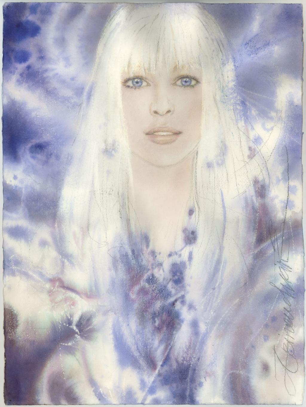 Illustration originale - Andréï Arinouchkine - Aquarelle sur papier - 4106