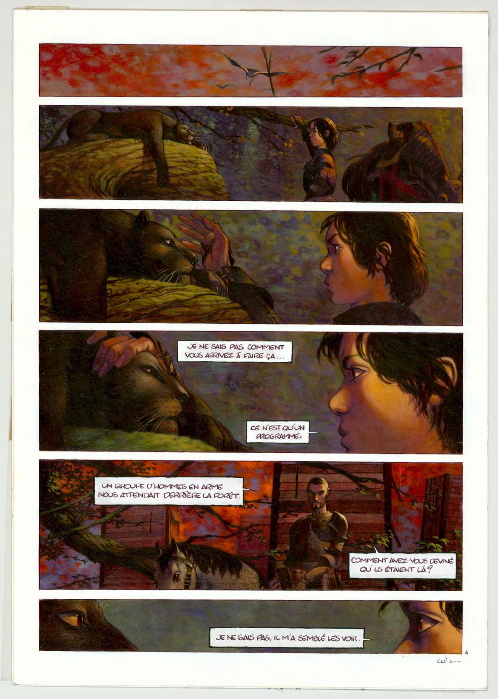 Planche originale - Jean-François Cellier - Acrylique sur papier - 3223