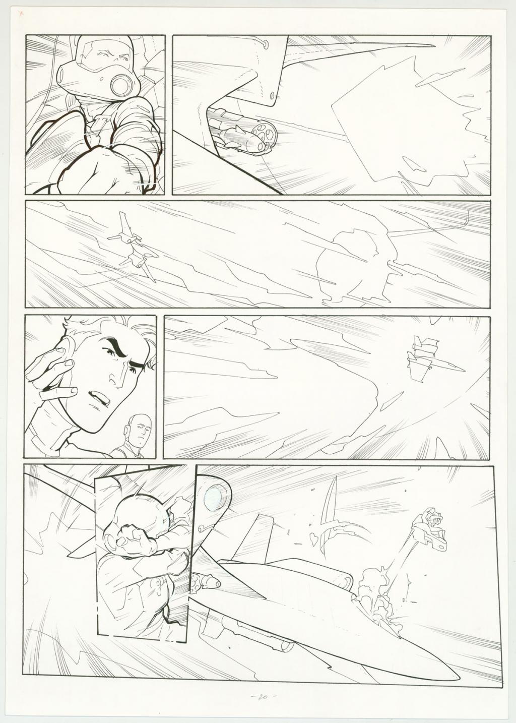 Planche originale - Marcial Toledano - Encre de Chine sur papier - 3279