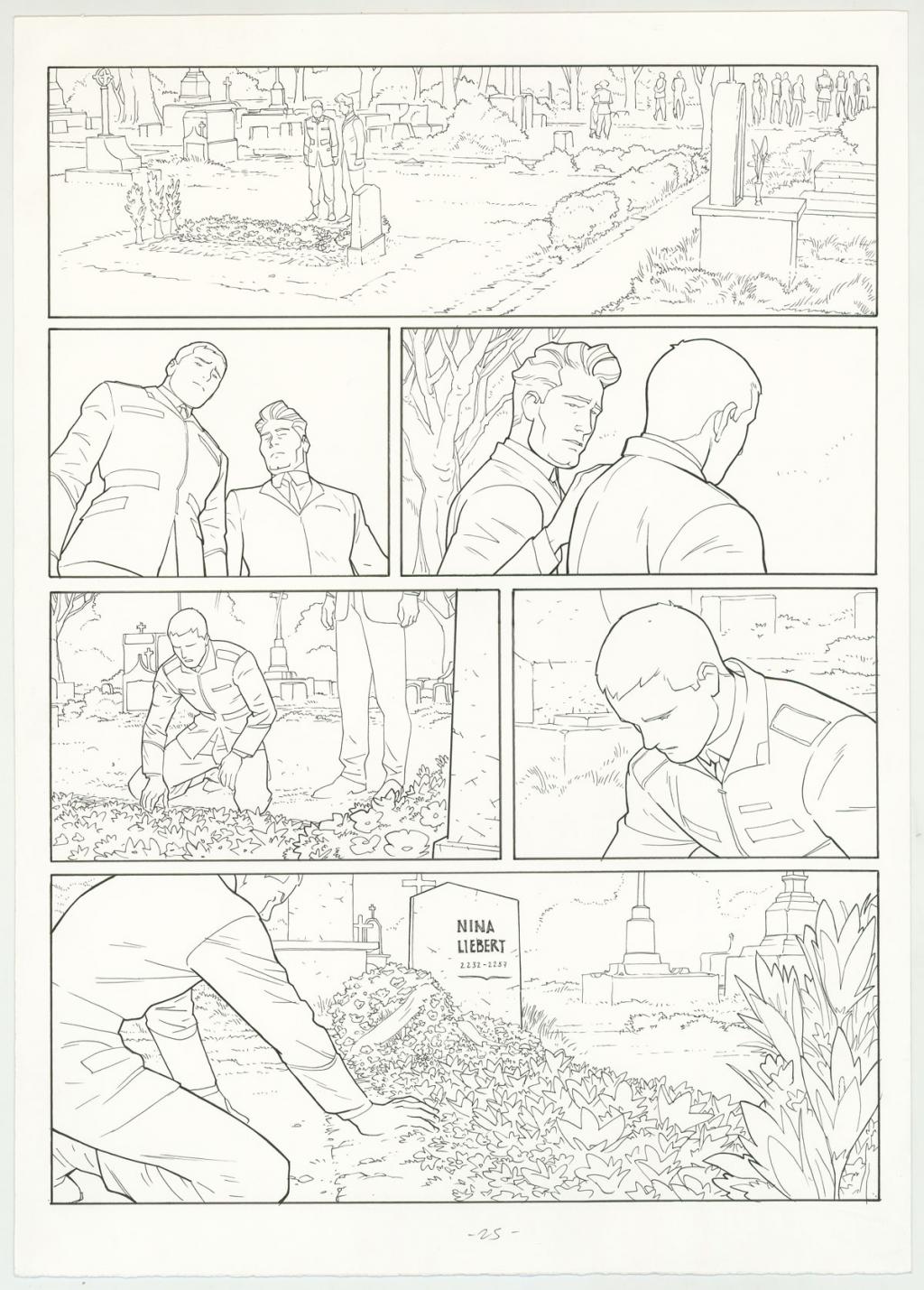 Planche originale - Marcial Toledano - Encre de Chine sur papier - 3283