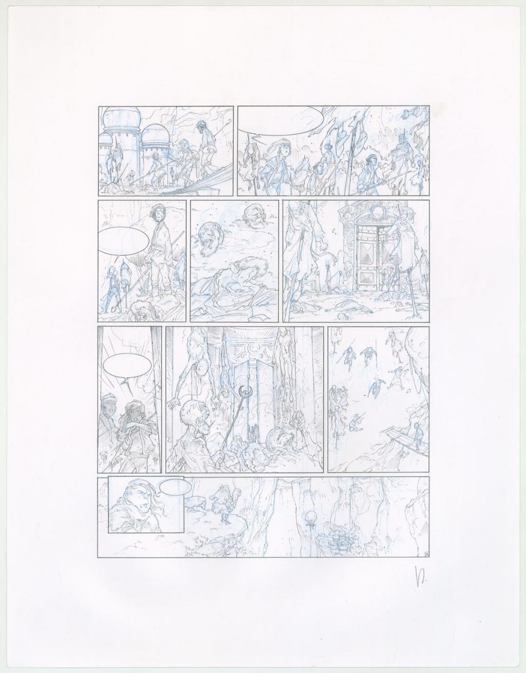 Planche originale - Virginie Augustin - Crayon sur papier - 3254