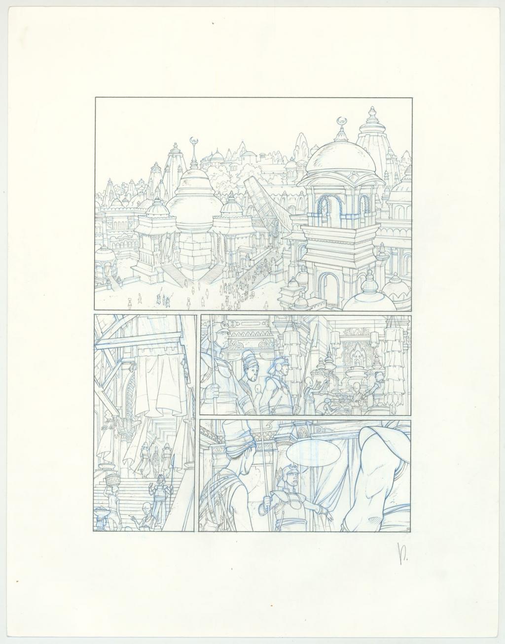 Planche originale - Virginie Augustin - Crayon sur papier - 3255