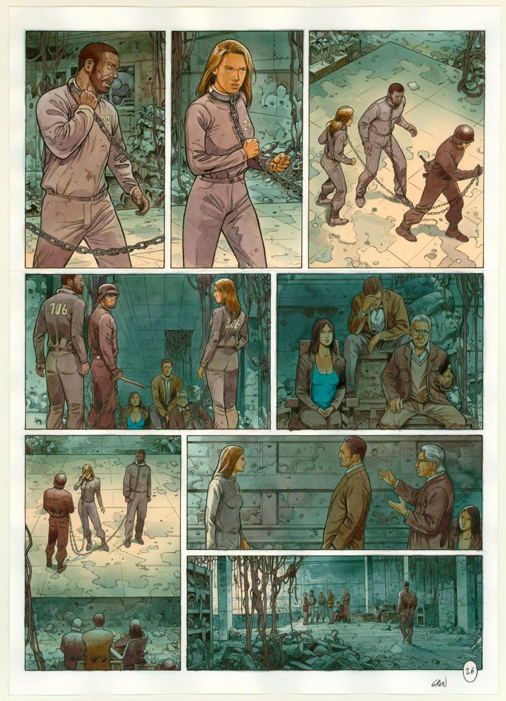 Planche originale n°26 - Grun - Technique mixte - 3319