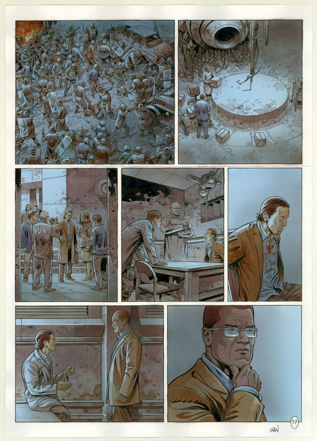 Planche originale n°37 - Grun - Technique mixte - 3317