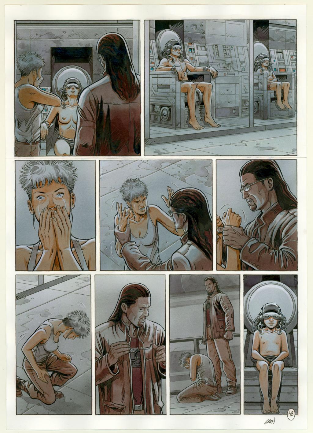 Planche originale n°48 - Grun - Technique mixte - 3315