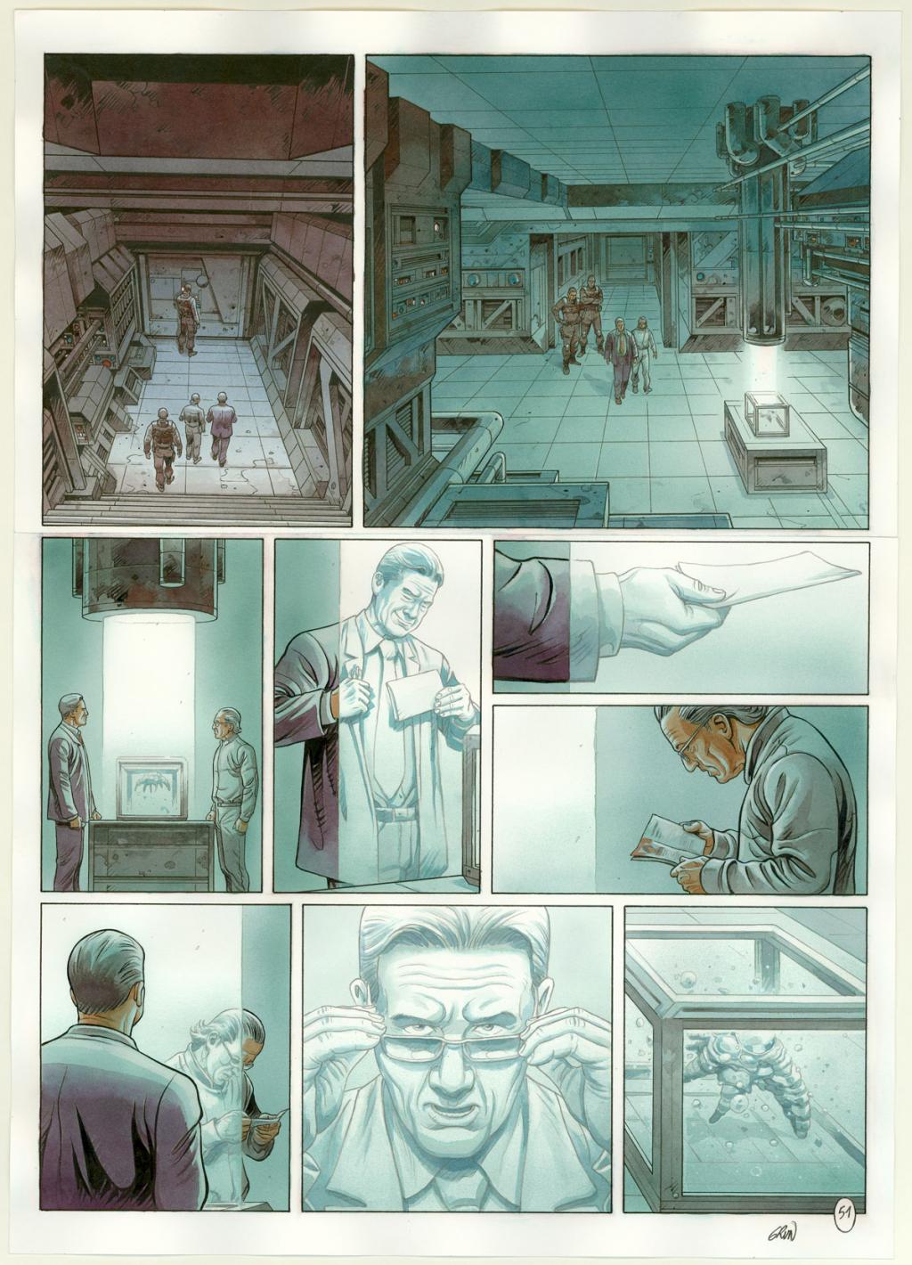 Planche originale n°51 - Grun - Technique mixte - 3314