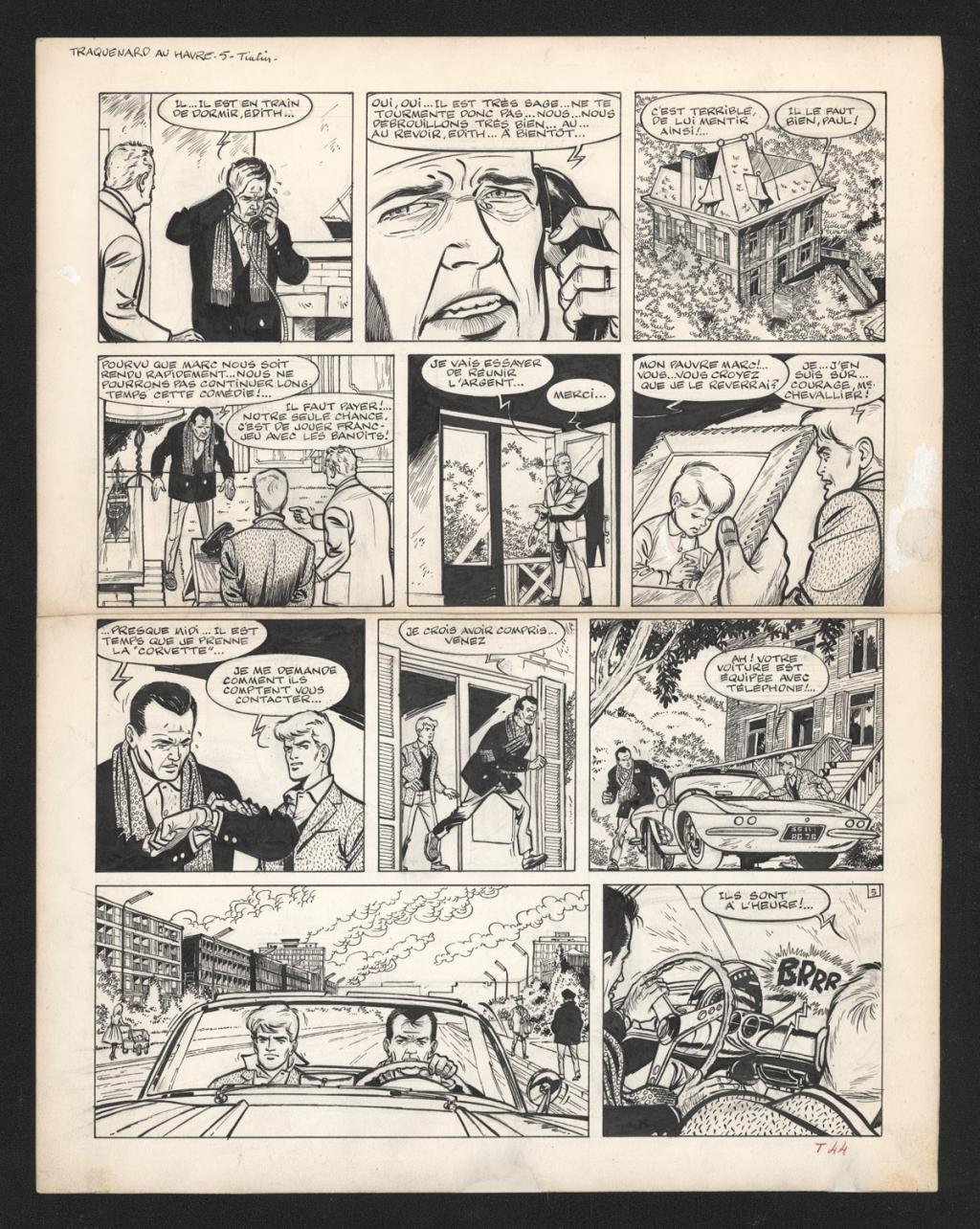 Planche originale n°5 - Tibet - Encre de Chine sur papier - 5134