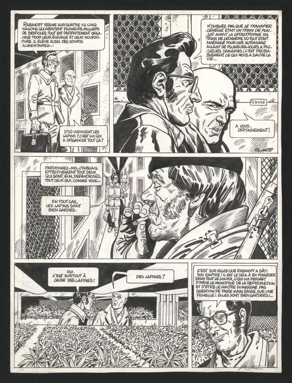 Planche originale n°58 - Jean-Marc Rochette - Encre de Chine sur papier - 5172