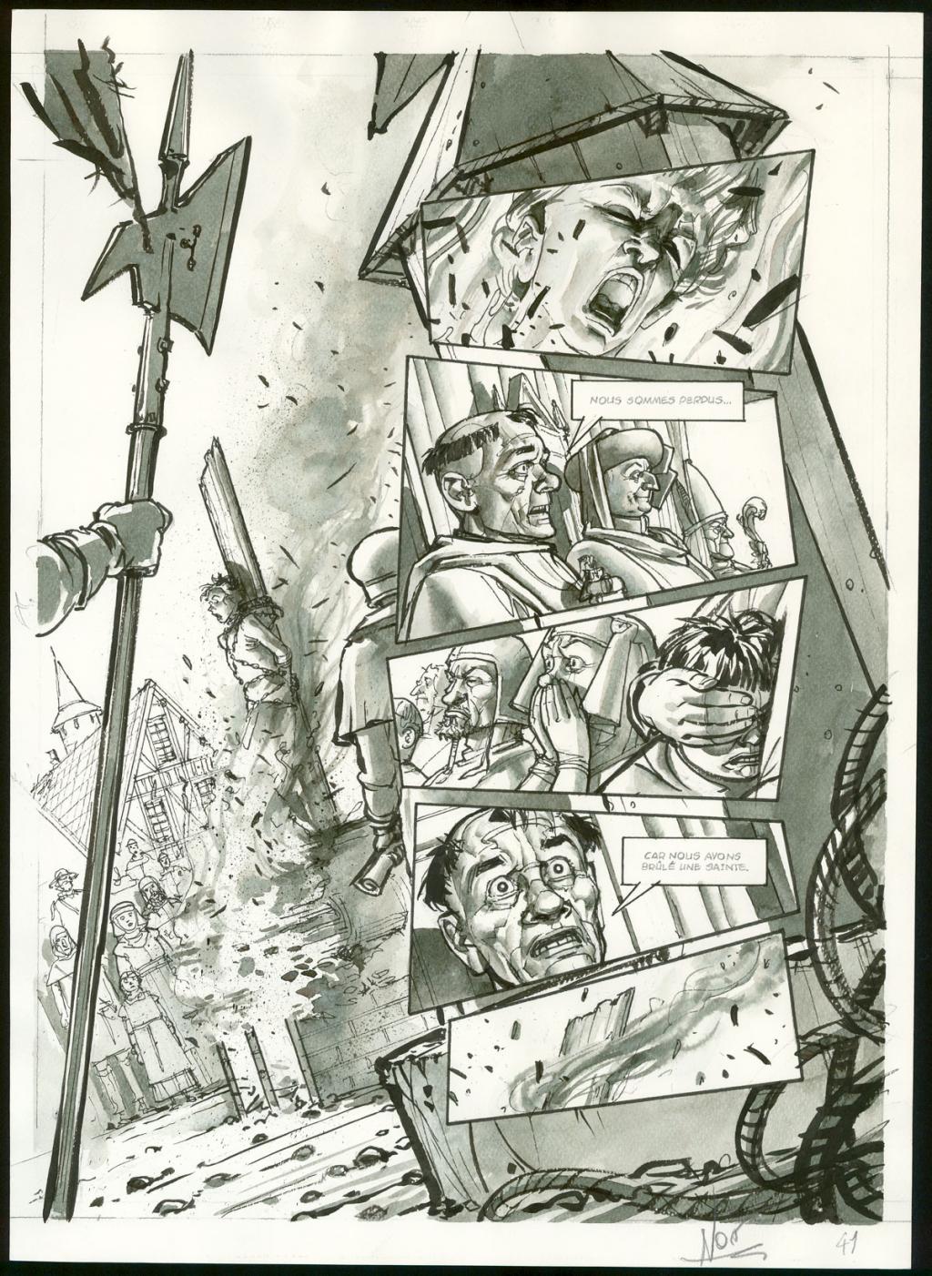 Planche originale - Ignacio Noé - Technique mixte - 3462