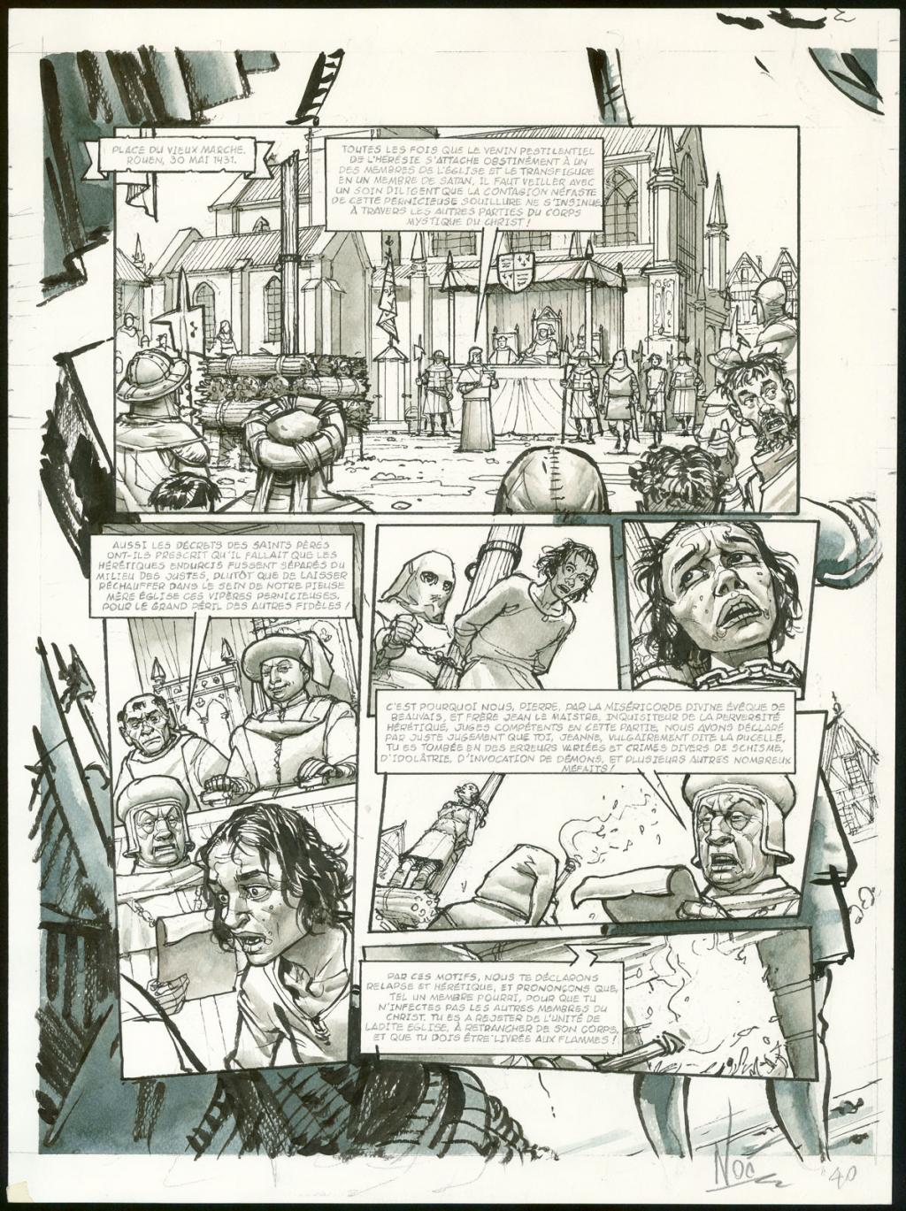 Planche originale - Ignacio Noé - Technique mixte - 3451