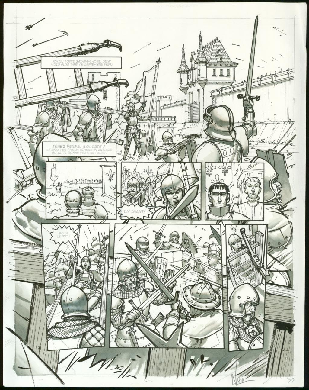 Planche originale - Ignacio Noé - Technique mixte - 3445