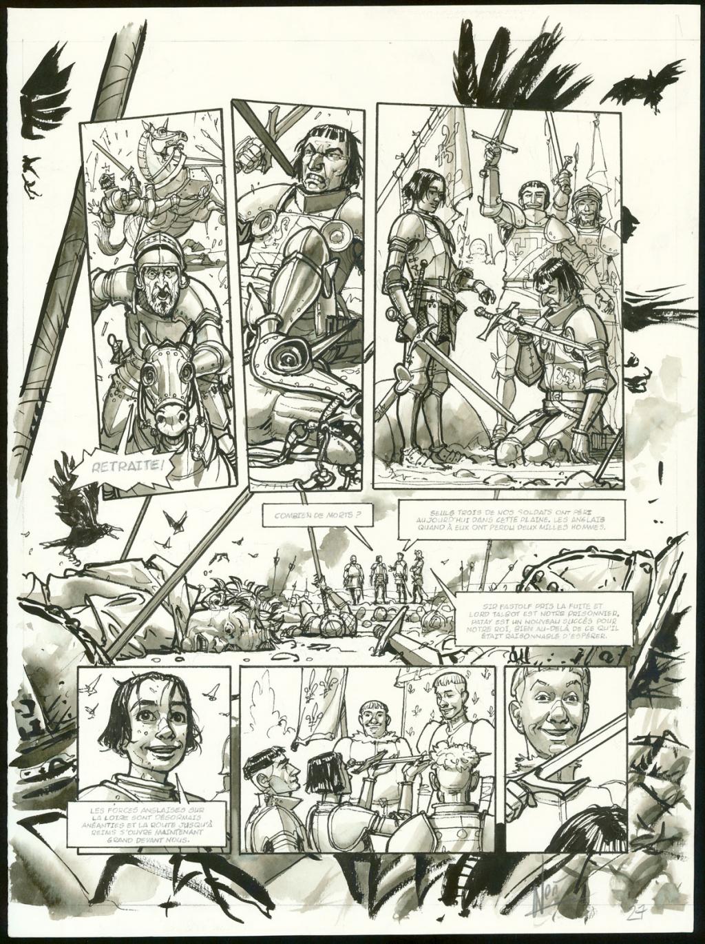 Planche originale - Ignacio Noé - Technique mixte - 3443