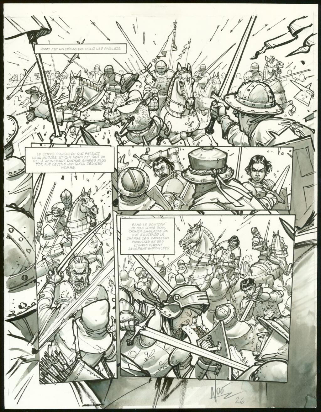 Planche originale - Ignacio Noé - Technique mixte - 3442