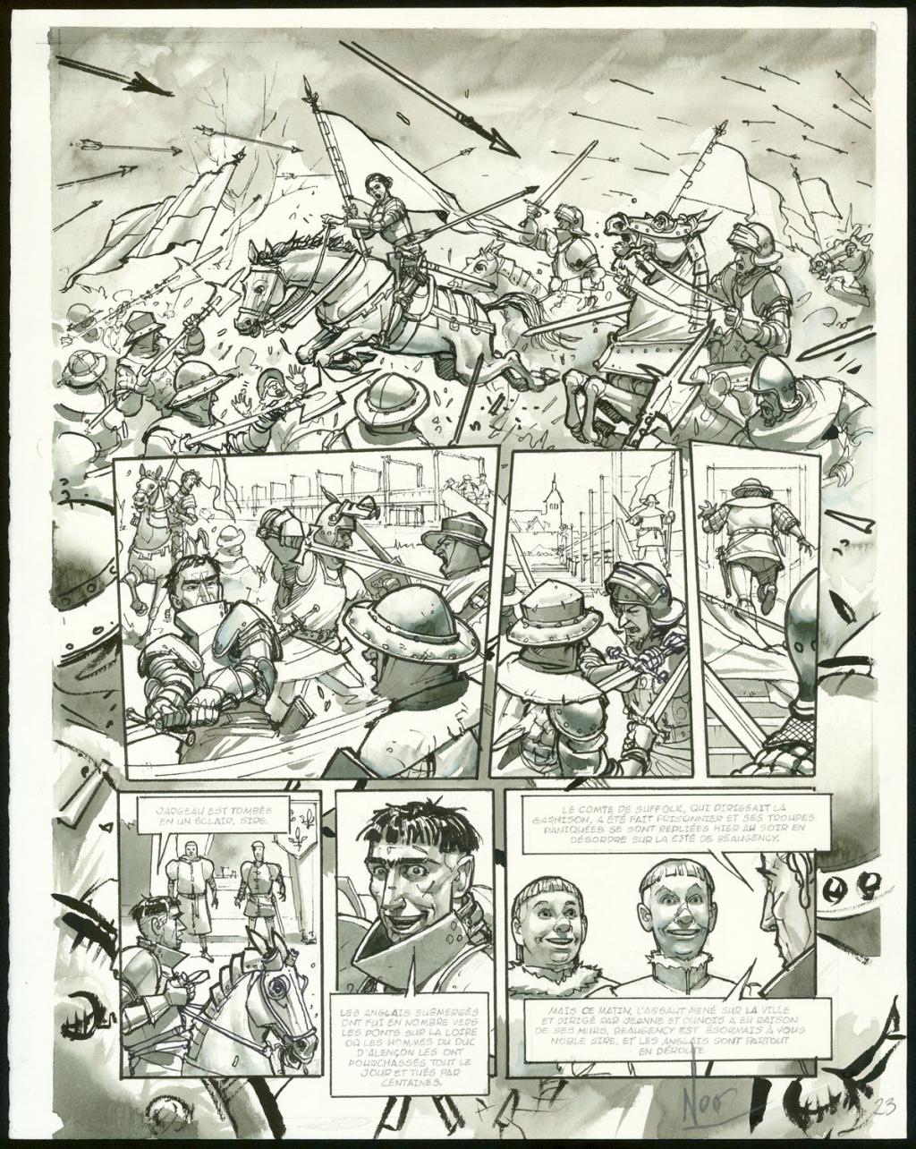 Planche originale - Ignacio Noé - Technique mixte - 3440