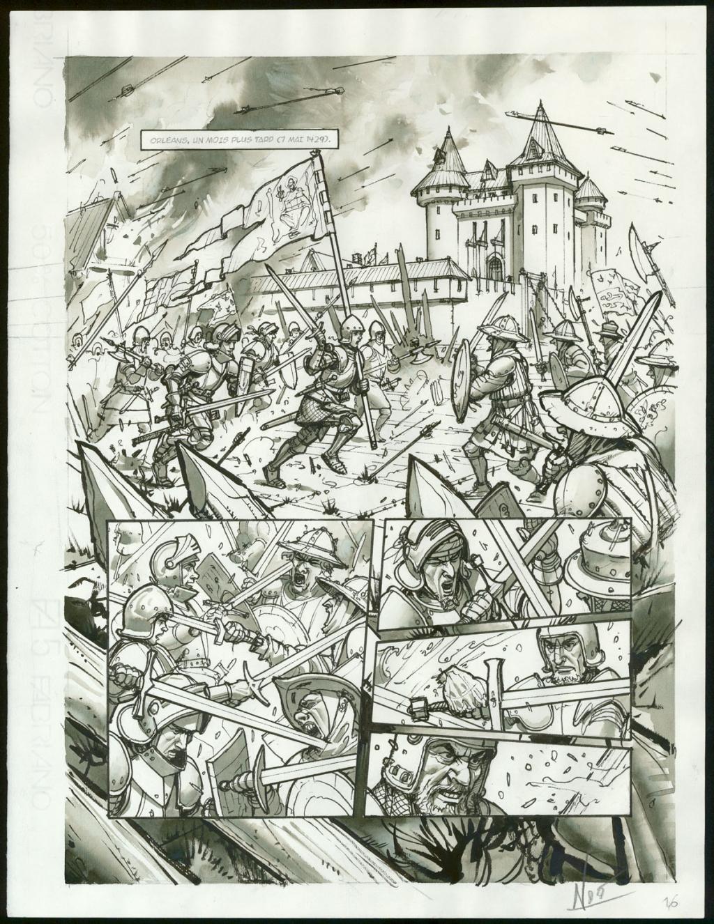 Planche originale - Ignacio Noé - Technique mixte - 3435