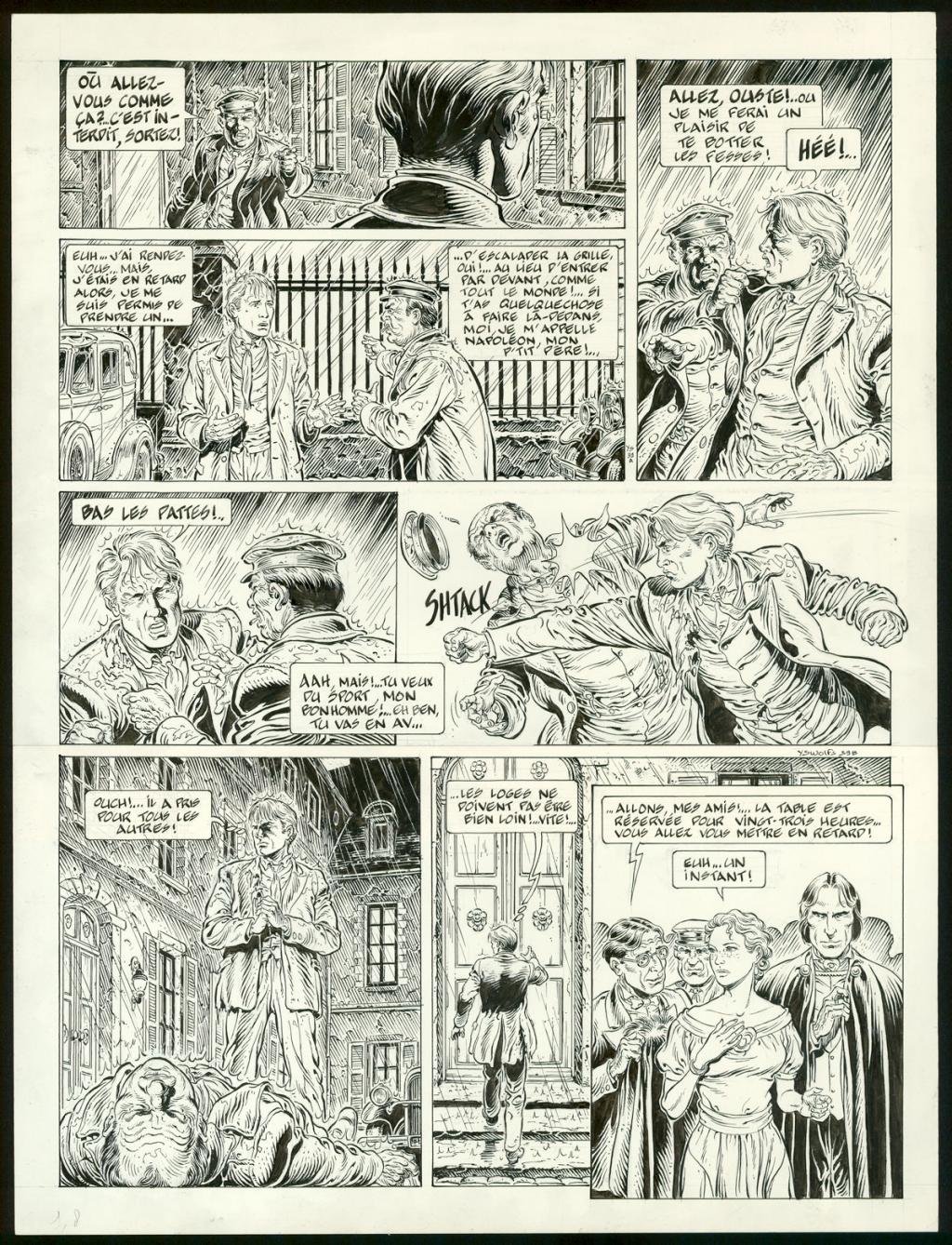 Planche originale n°39 - Yves Swolfs - Encre de Chine sur papier - 4945