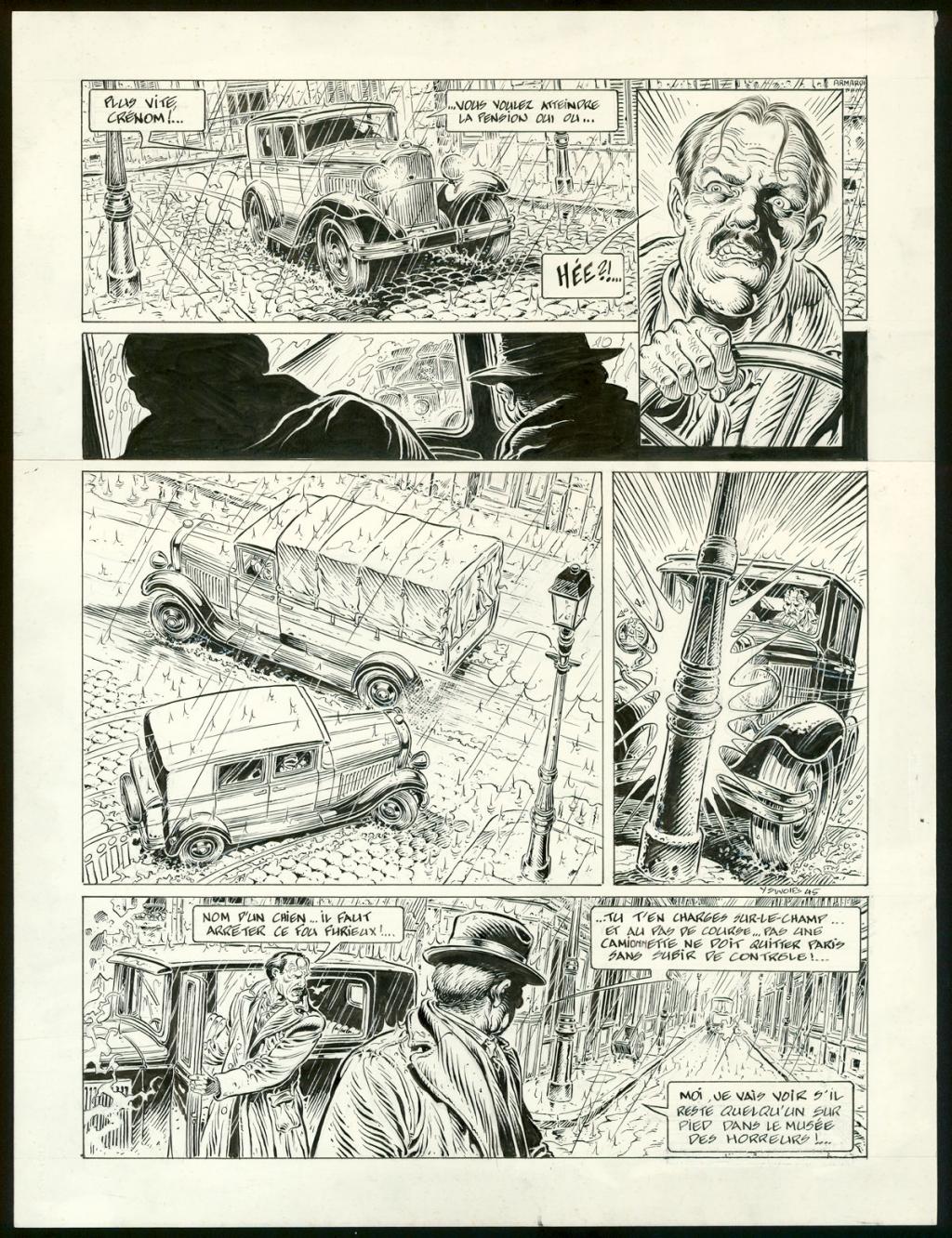 Planche originale n°45 - Yves Swolfs - Encre de Chine sur papier - 4949