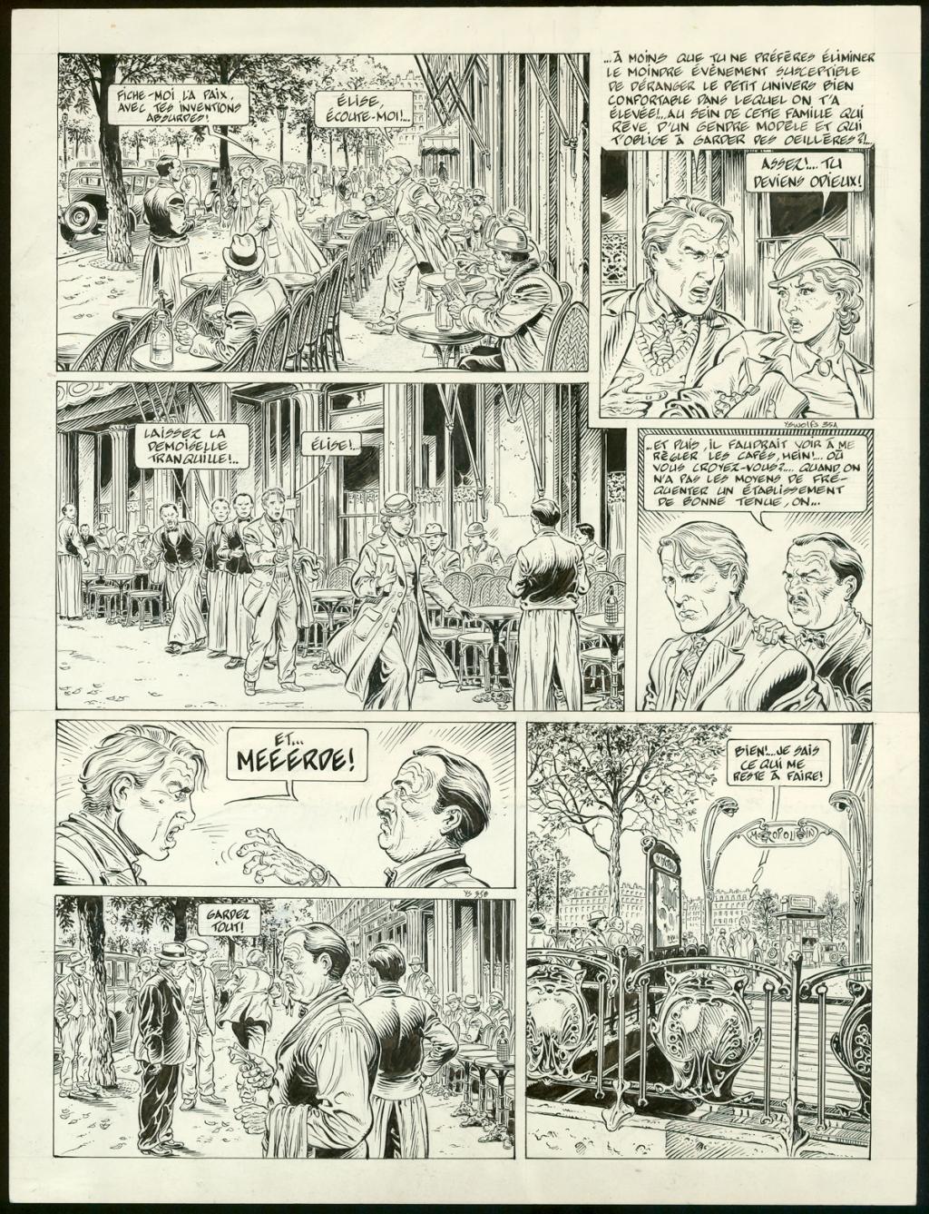 Planche originale n°35 - Yves Swolfs - Encre de Chine sur papier - 4950