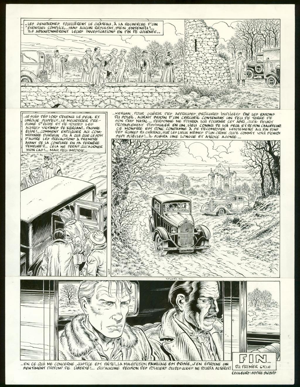 Planche originale n°46 - Yves Swolfs - Encre de Chine sur papier - 4951