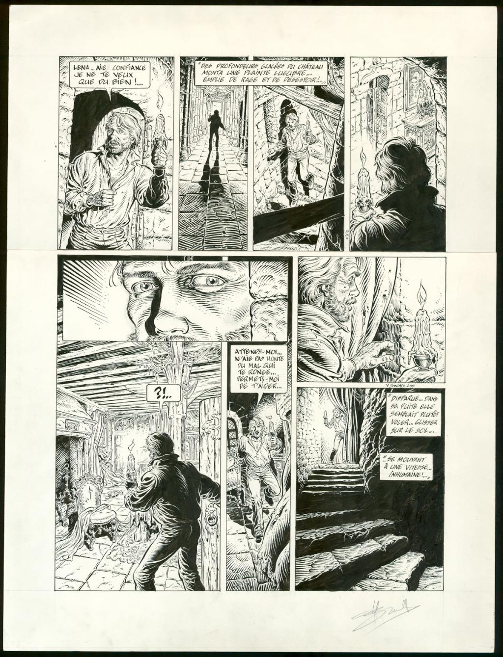 Planche originale n°29 - Yves Swolfs - Encre de Chine sur papier - 4953