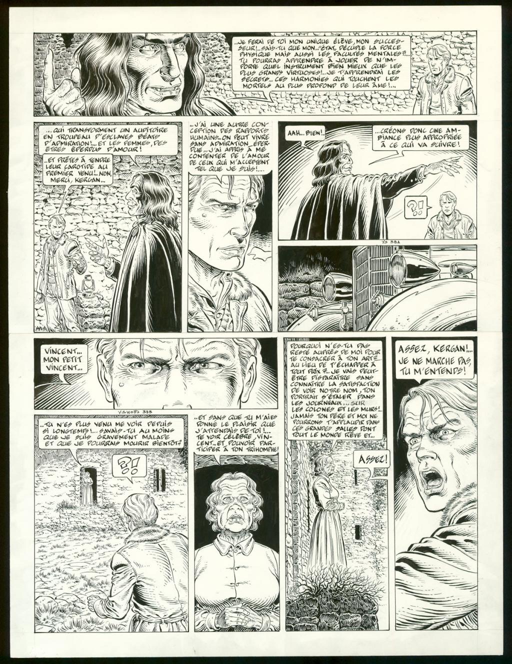 Planche originale n°38 - Yves Swolfs - Encre de Chine sur papier - 4955