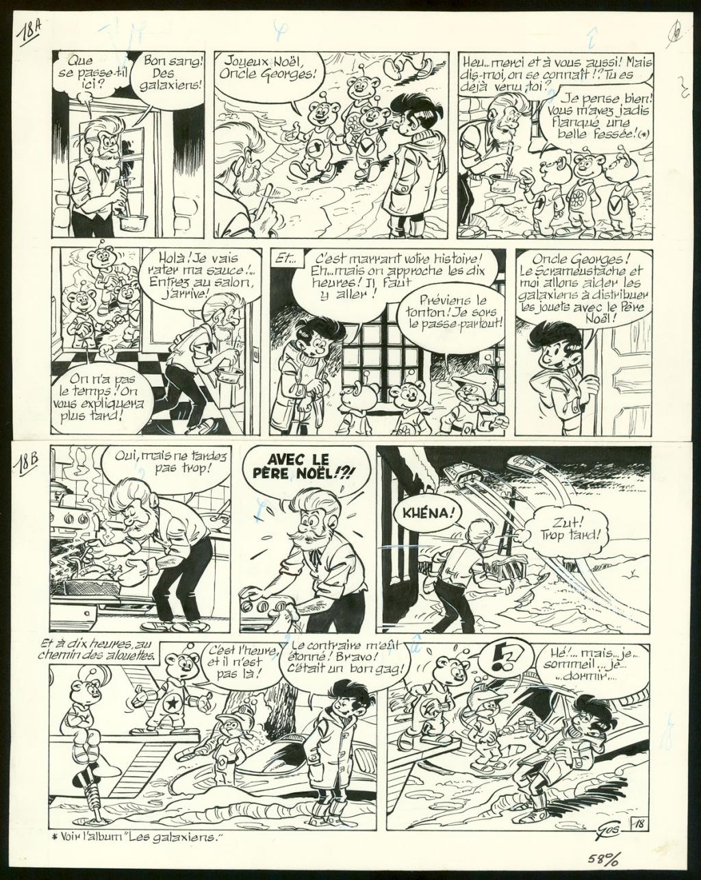 Planche originale n°18 - Roland Gos - Encre de Chine sur papier - 5062