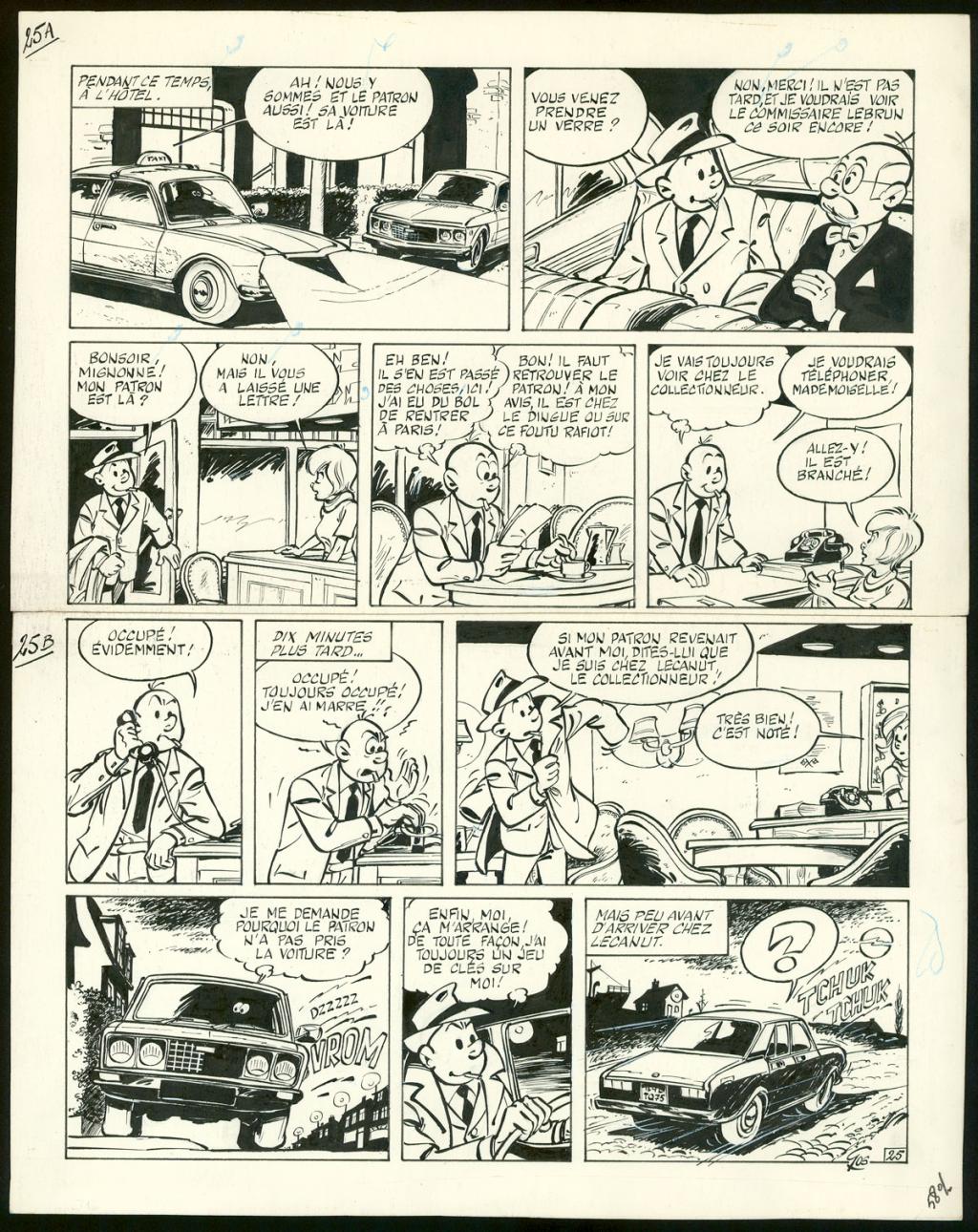 Planche originale n°25 - Roland Gos - Encre de Chine sur papier - 5064