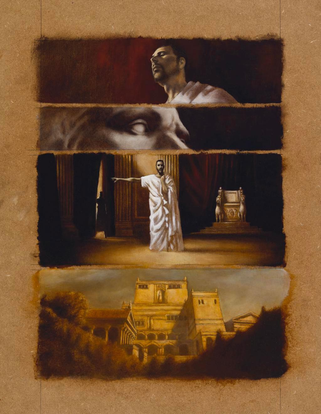 Planche originale n°24 - Régis Penet - Huile et crayon sur bois - 3575