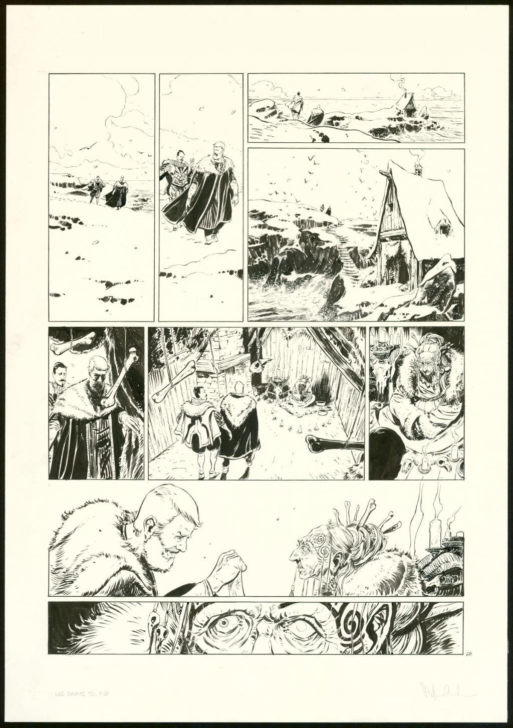 Planche originale n°28 - Stefano Carloni - Encre de Chine - 3611