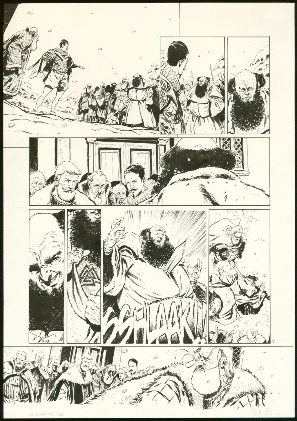 Planche originale n°52 - Stefano Carloni - Encre de Chine - 3614