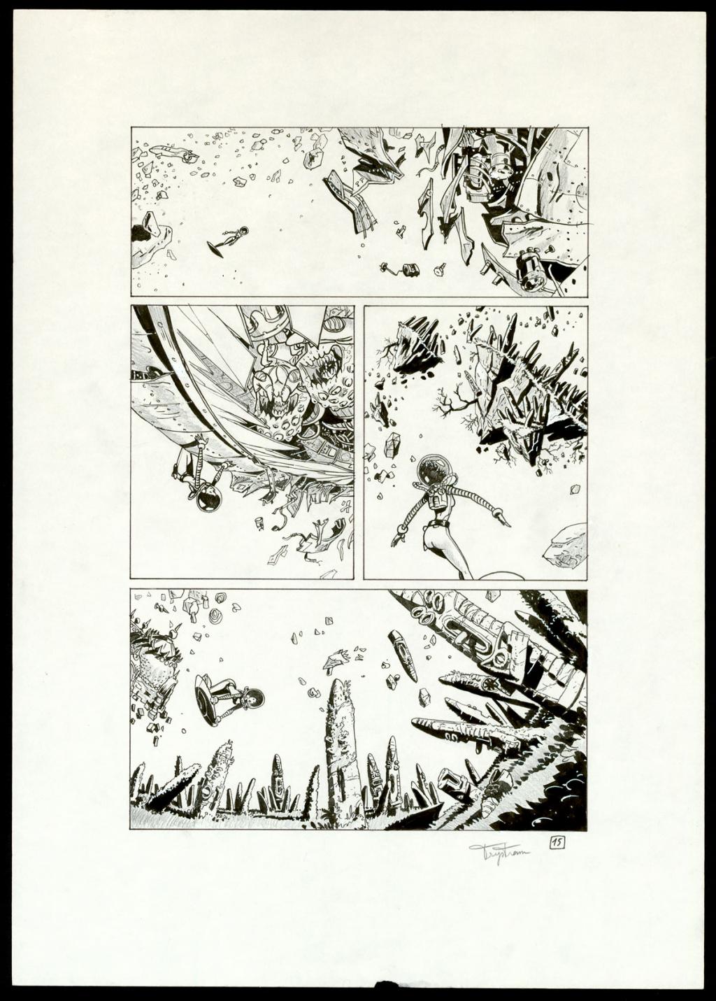 Planche originale - Martin Trystram - Encre de Chine - 4096