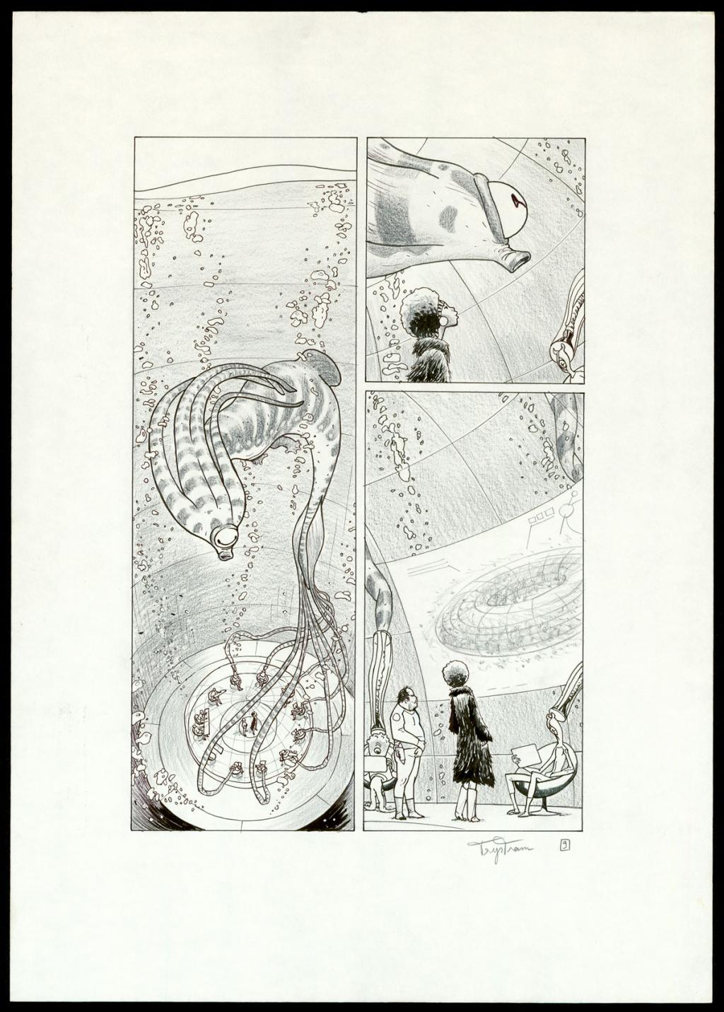 Planche originale - Martin Trystram - Encre de Chine - 3559