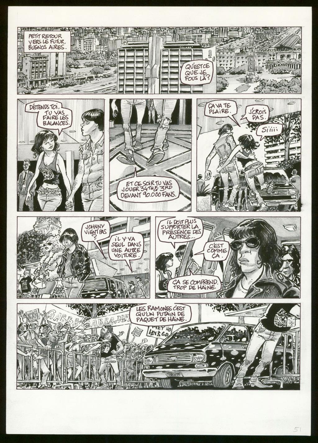 Planche originale n°51 - Eric Cartier - Mine de plomb et encre de Chine sur papier - 3628