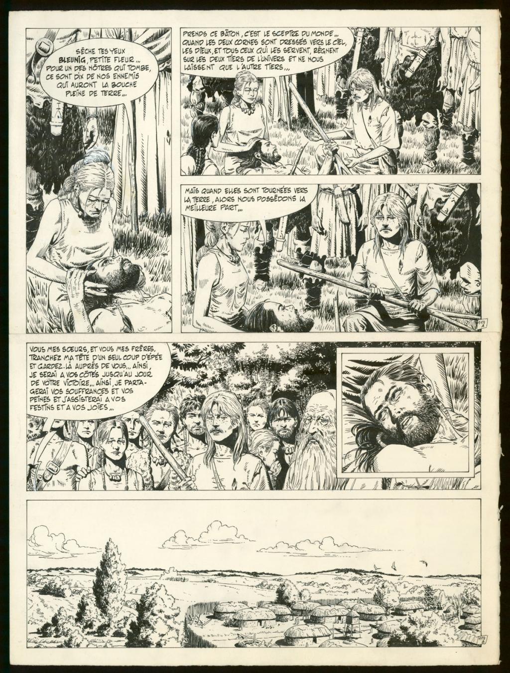 Planche originale n°119 - Claude Auclair - Encre de Chine sur papier - 4000