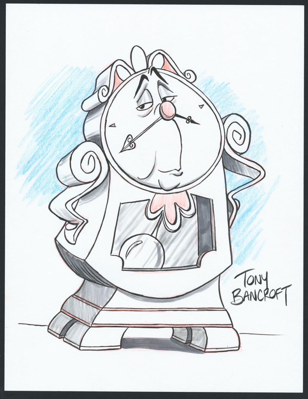 Illustration originale - Big Ben - Tony Bancroft - Technique mixte - 4322