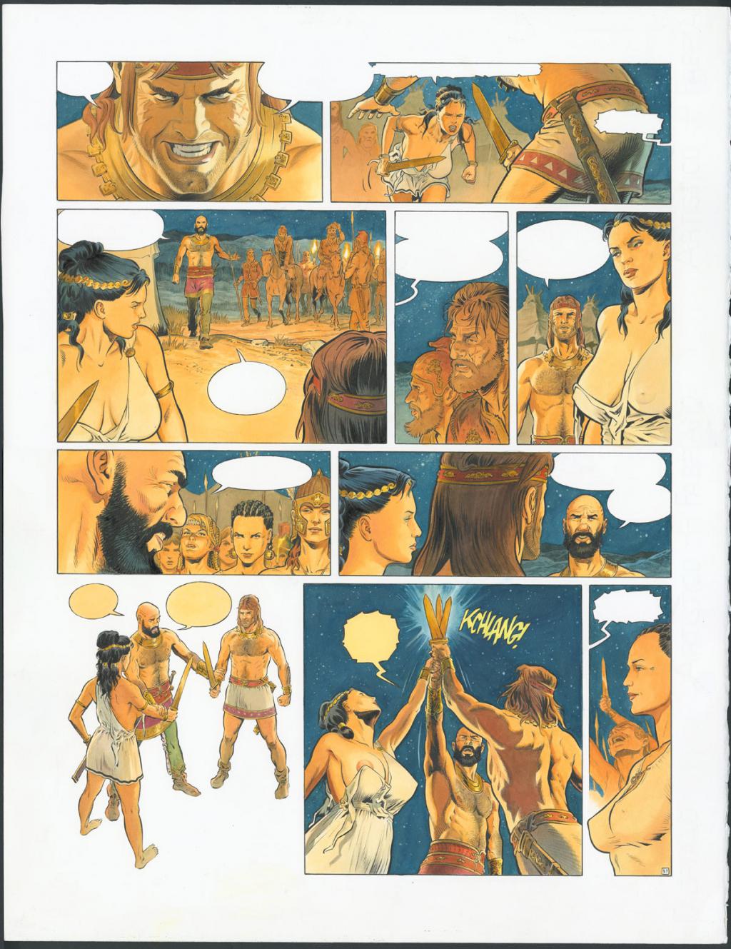 Planche originale n°37 - François Miville-Deschênes - Technique mixte - 4180