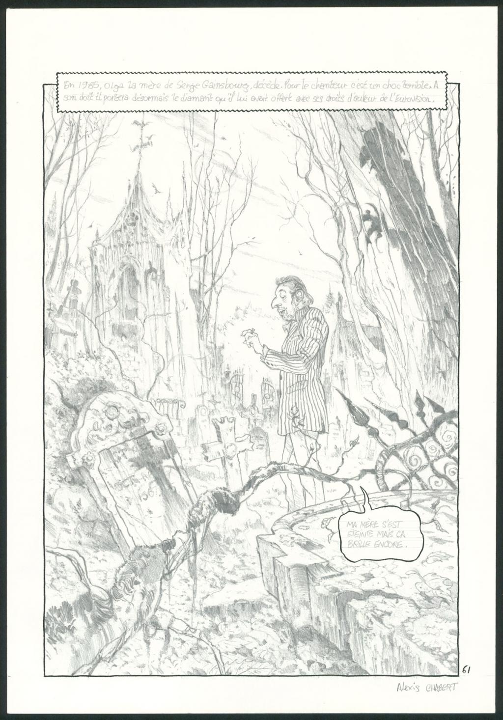 planche originale n°51 - Alexis Chabert - Crayon sur papier - 3700