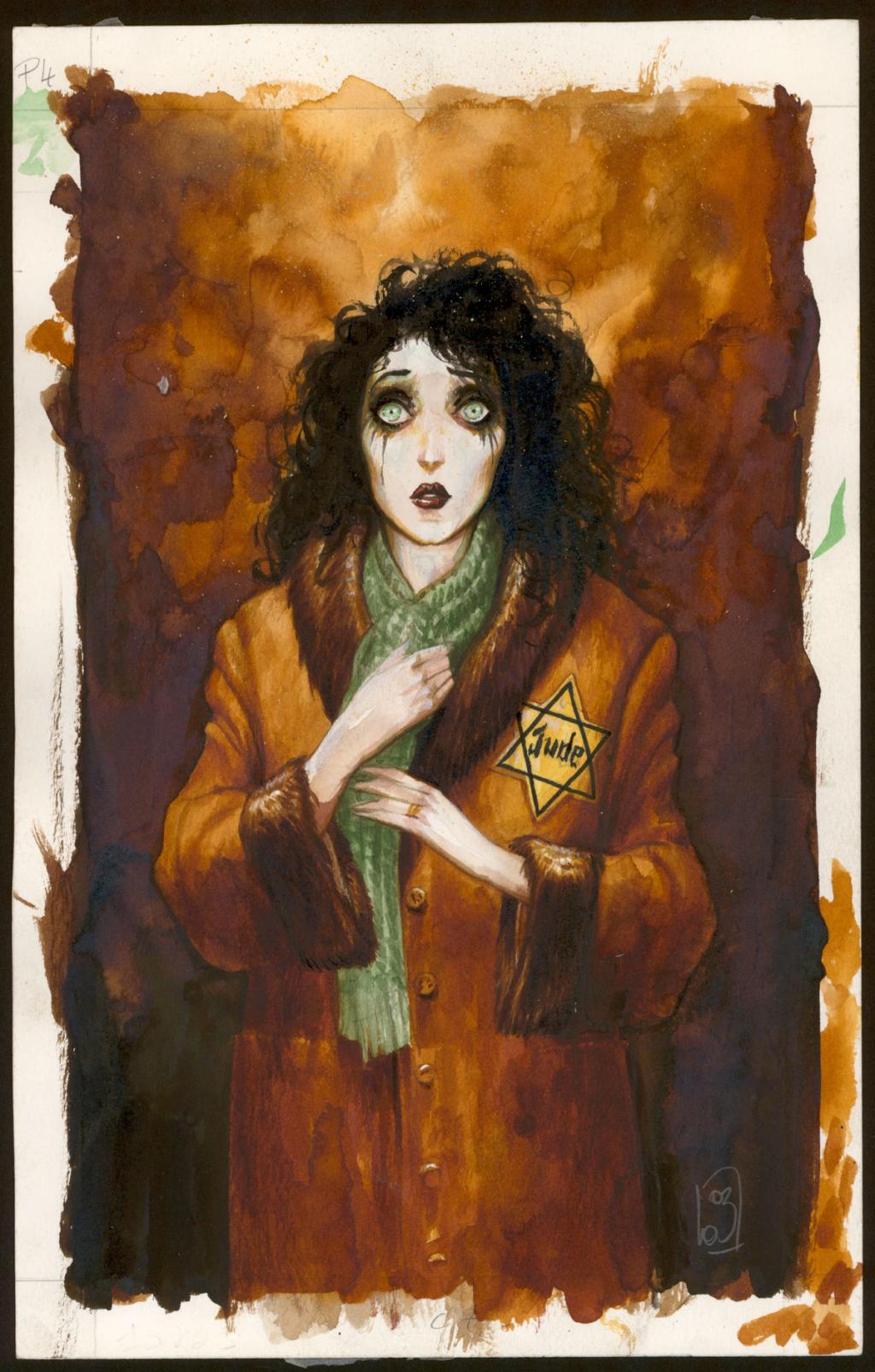 p03 portrait rebecca - Olivier Ledroit - Technique mixte - 3860